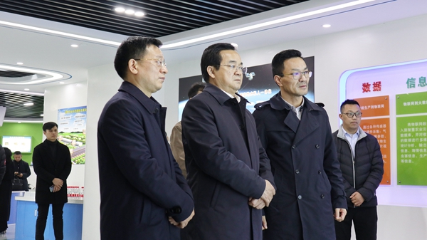 浙江省高兴夫副省长一行莅临浙江芭乐视频APP下载IOS下载网站股份有限公司参观调研
