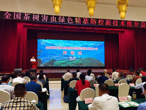 全国茶树病虫绿色精准防控技术推介会召开，芭乐视频APP下载IOS下载网站茶园杀虫灯成现场焦点！